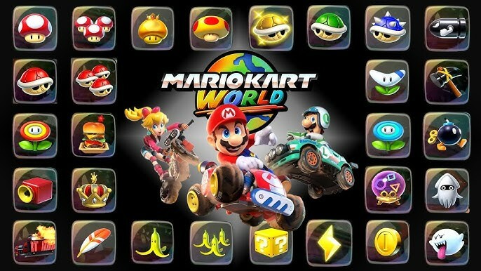 Neue Items und Power-ups in Mario Kart World Nintendo Switch 2 Neue Items und Power-ups in Mario Kart World Nintendo Switch 2