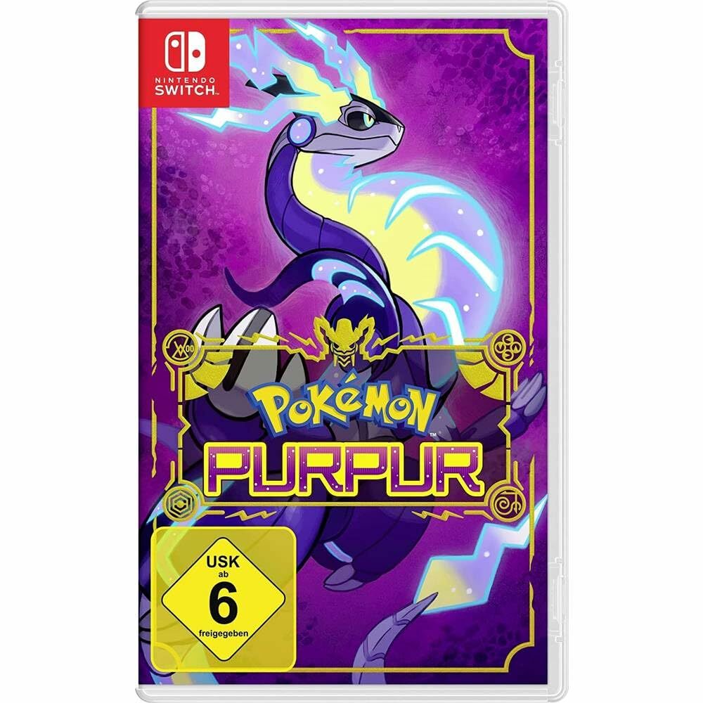 Pokémon Purpur Spielverpackung mit Miraidon